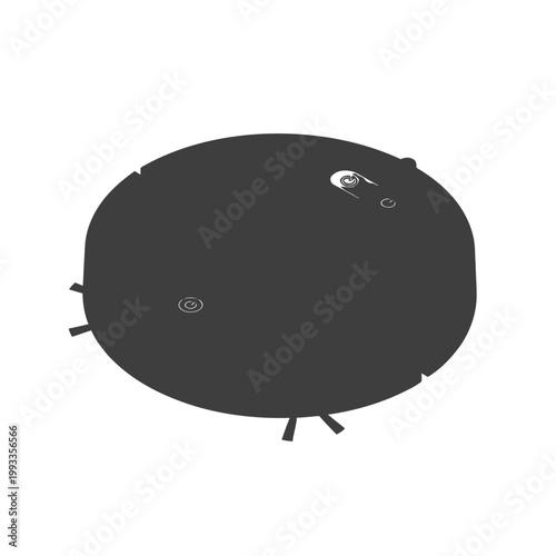 A brown-furred dog sitting on a wooden porch outside a house