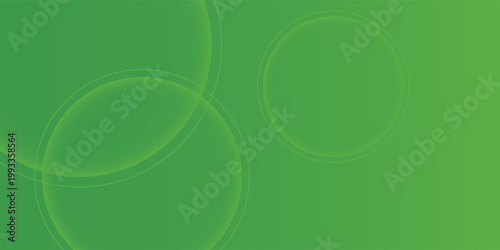Abstract green geometric background with smooth gradient colors, perfect for modern presentation design.