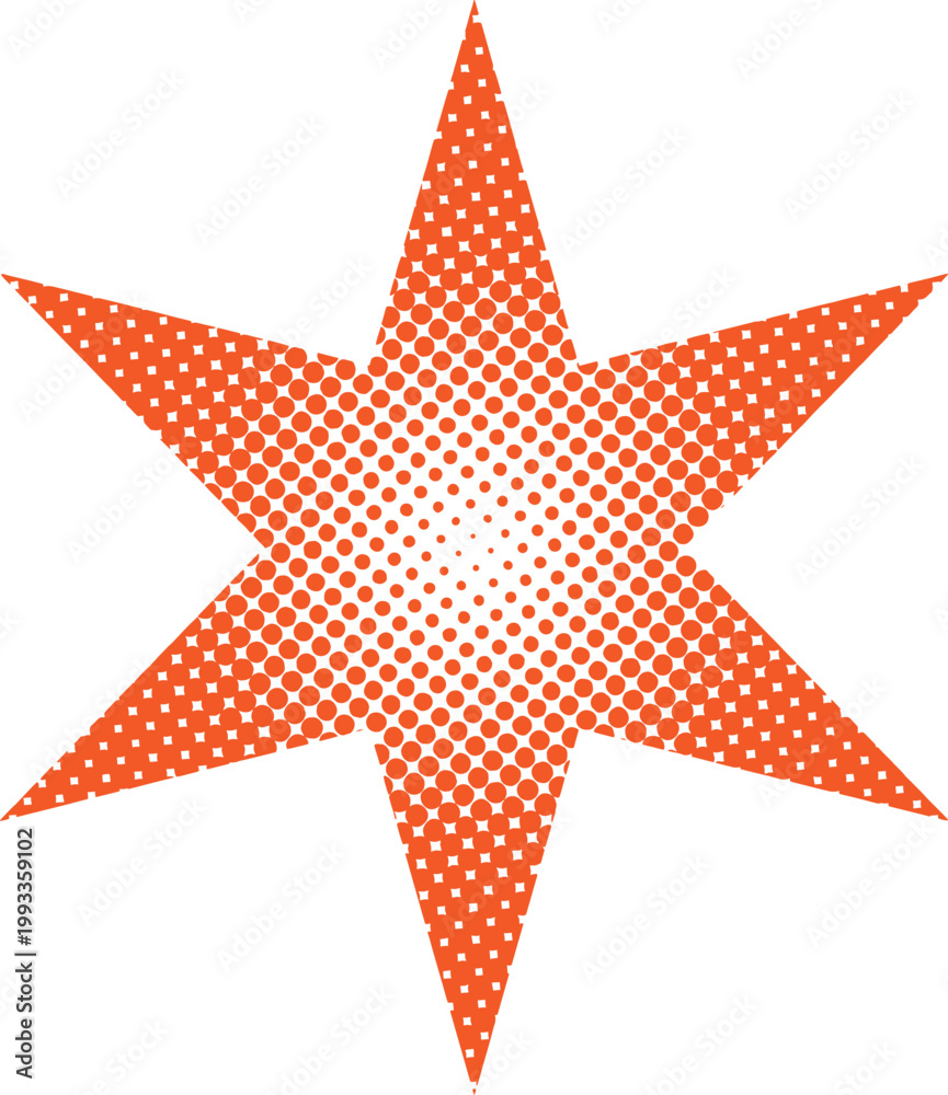 Obraz premium Geometric Halftone Pattern Light Bursts for Graphic Design