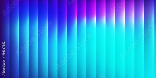 Canvas Print Cyan purple pink gradient mesh abstract background nice for wallpaper or banner,
