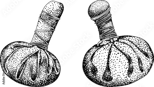 Hand drawn illustration set in a dark plague doctor theme, medieval medicine, anatomy, and occult aesthetics. Vintage engraving style, suitable for gothic, historical, and dark