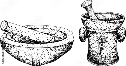 Hand drawn illustration set in a dark plague doctor theme, medieval medicine, anatomy, and occult aesthetics. Vintage engraving style, suitable for gothic, historical, and dark