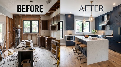 Kitchen Renovation Before and After: Demolition vs Modern Design