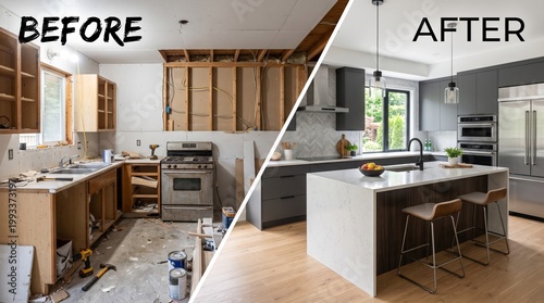 Kitchen Renovation Before and After: Demolition to Modern Design