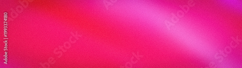 Wide abstract red pink magenta grainy gradient background with smooth blur texture