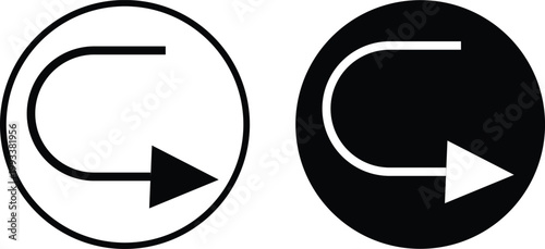 Up down arrow icon set. Direction and movement symbols. Vertical sign. Navigation and interface design. Directional arrow icon pack. 
