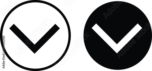 Up down arrow icon set. Direction and movement symbols. Vertical sign. Navigation and interface design. Directional arrow icon pack. 
