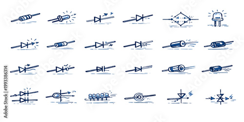 Konstfotografi Vector illustration set of different animals traveling by a transport vehicle li