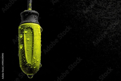 Acid Lime Industrial Screwdriver Cinematic Shot
