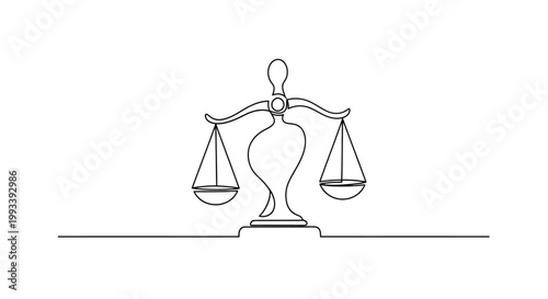 Scales of Justice, Law Symbol, Balance, Fairness, Equality, Legal System, Court, Judgment