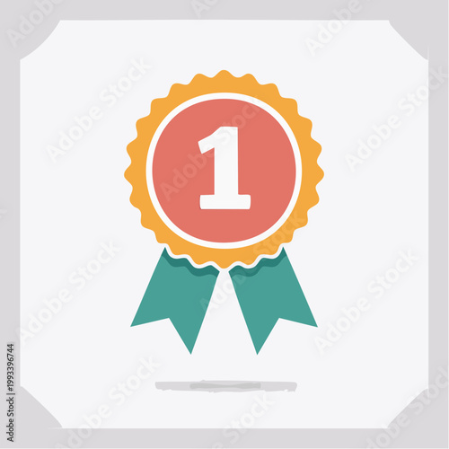 First Place Ribbon Icon