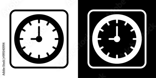Free Download Modern app clock fill icon in solid style, designed for time tracking, reminders, scheduling tools, alarms, and productivity-focused mobile and web applications. - GFXLoad