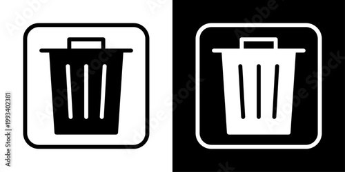 Modern app delete fill icon in solid style, ideal for remove actions, trash functions, clearing data, and mobile application interfaces.