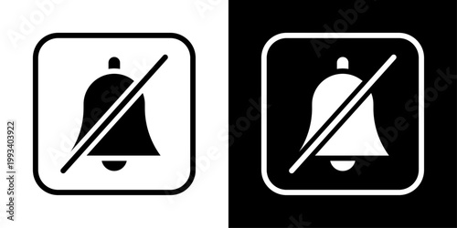 Modern app notification off fill icon in solid style, ideal for muted alerts, silent mode settings, disabled notifications, and mobile application interfaces.