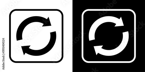 App sync icon in solid style representing data synchronization, refresh system, cloud sync, update process and real-time data exchange.