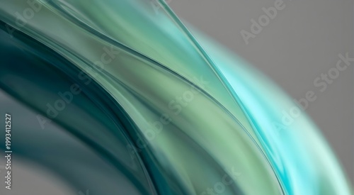 Close-up abstract of flowing teal and green material with subtle textures abstract background abstract design color flow abstract motion digital art abstract texture