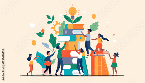 This minimalist illustration conveys a sense of aspiration and ambition. Ideal for representing personal development, overcoming obstacles, or strivin