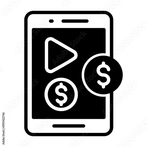 Multimedia Monetization Icon