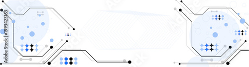 Abstract technological background with various elements abstract technology background with arrows