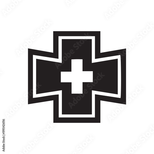 first aid kit icon vector illustration