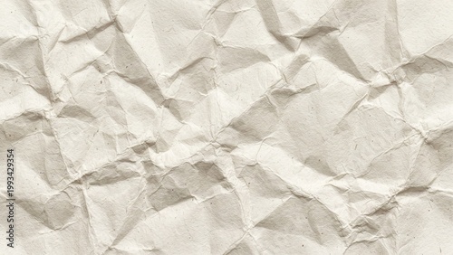 Crumpled paper background texture