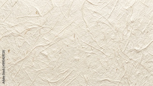 Handmade fibrous paper background texture