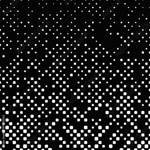 Random abstract monochrome diagonal square pattern background
