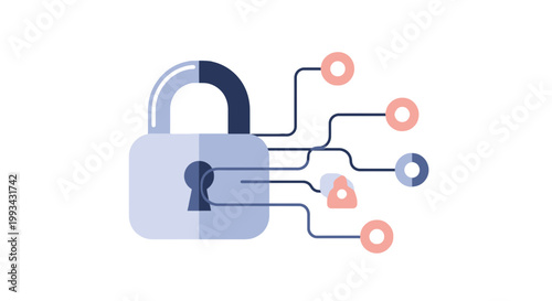 Digital Security Lock with Circuit Elements for Data Protection