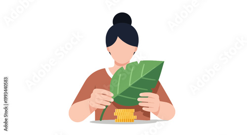 Person Reading Financial Report with Coins and Paper Money