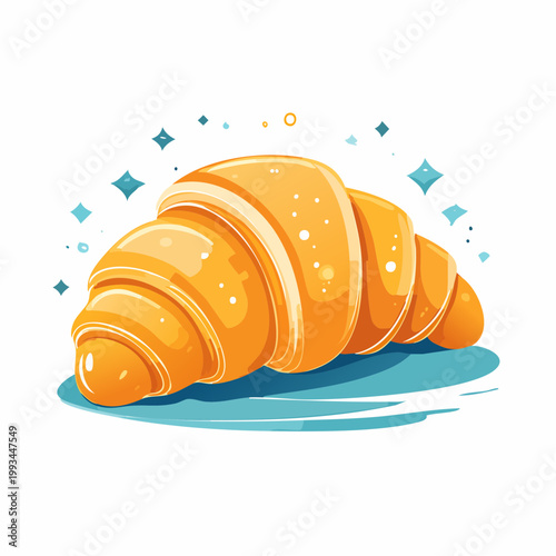 Französisches Croissant