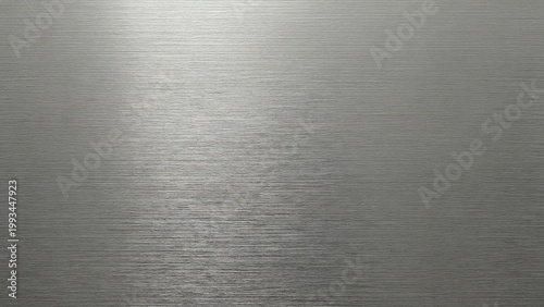 Brushed steel metal texture background with smooth surface and shine