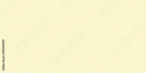 Curvy yellow lines. Ramen or noodle pattern. Pasta, tagliatelle or capellini background. Wavy spaghetti texture. Banner with traditional Italian, Chinese of Japanese food print. Vector illustration.