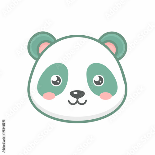 Süßes Panda Gesicht