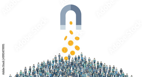 Digital Data Security Concept with Falling Coins and Digital Doorway