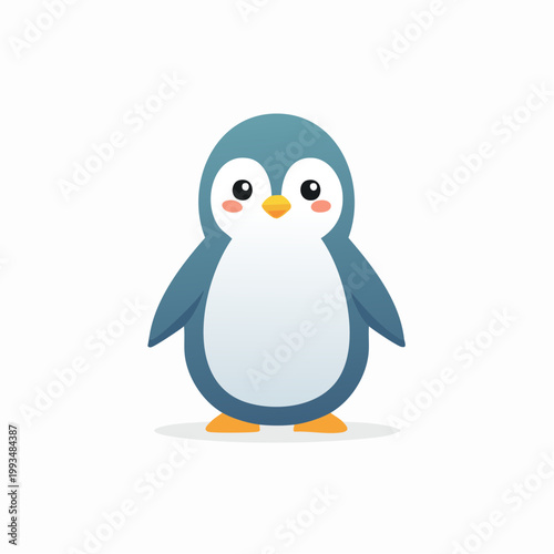 Süßer Pinguin stehend 