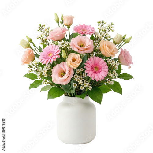 Pink Tone Flower Vase