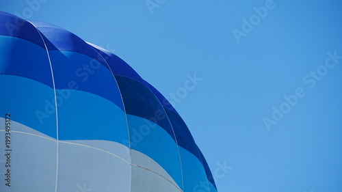 hot air balloon in the sky