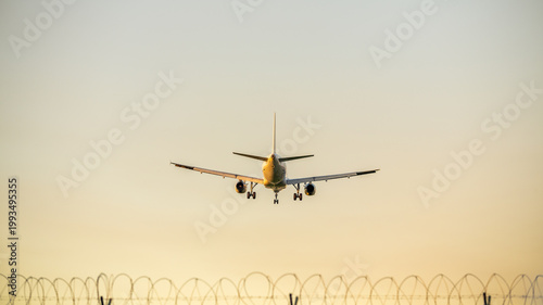 airplane flying in the sky