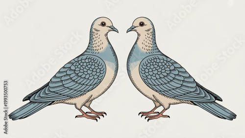 A detailed illustration of a majestic peacock displaying its iridescent plumage and elegant feathers. isolated on transparent background