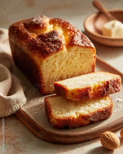 Butter Cake Dessert Still Life