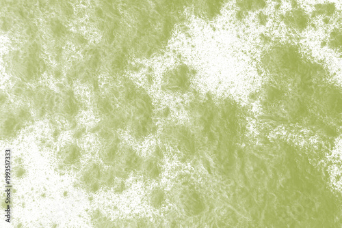 Foto Textura de polvo verde oliva sobre fondo transparente con efecto de pintura abstracta