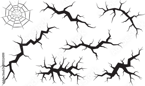 Cracked Ground and Spiderweb Effects for Distressed Look