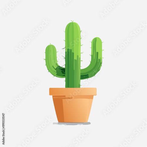 Kaktus im Topf 