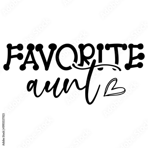 Favorite Aunt