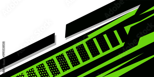 Abstract sporty background with exclusive colors. Abstract racing graphic design, vector design for vehicle wrap, t-shirt, jersey, gamer, esport, racing car, rally, and adventure ready to print.