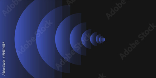 Modern abstract signal overlapping background