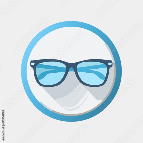 Brille minimalistisch