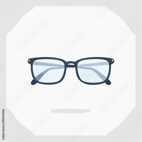 Brille minimalistisch