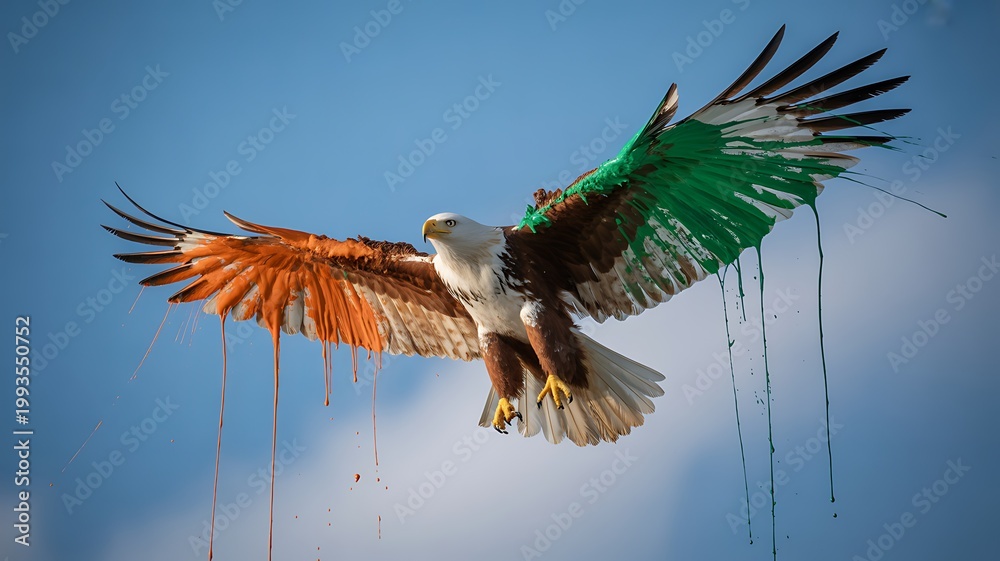 Obraz premium eagle flying in the sky