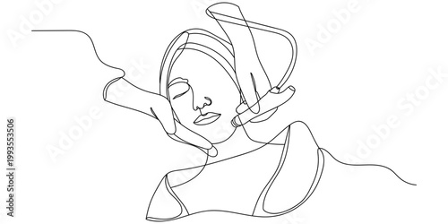 facial treatment women